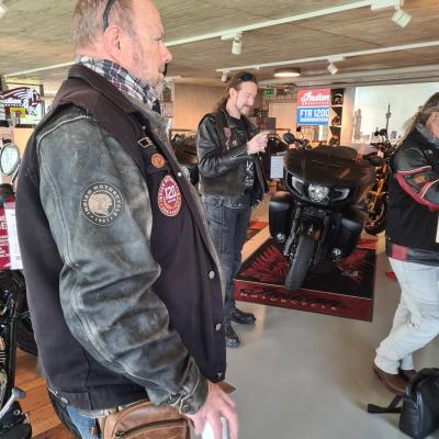 Treffen Bei Felber Motorrad 1